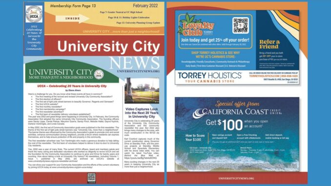 University City News - February 2022 - Covers