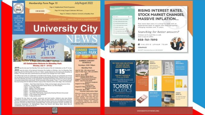 July August 2022 Newsletter Covers