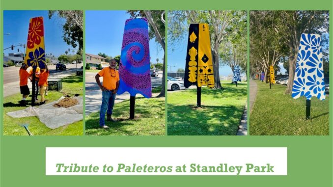 Tribute to Paleteros at Standley Park on Governor Dr