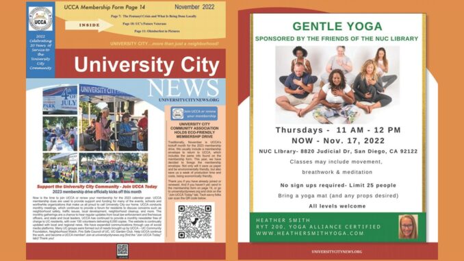 November 2022 Newsletter Cover