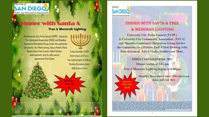 Dinner with Santa Holiday Celebration 2022