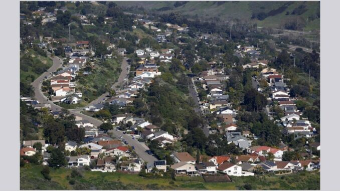 Houses line the canyons in University City on March 18 2019 - KC Alfred San Diego Union-Tribune