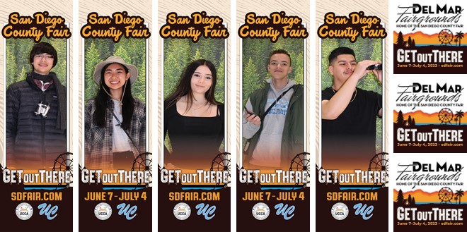 Max Zahirovic - Bio-Med - 12th Grade; Grace Yang - Art - 12th Grade; Lillian Haley - Lacrosse - 12th Grade; Shaynan Gold - MCJROTC - 12th Grade; Jesus Quintero, Jr. - AVID - 12th Grade; San Diego County Fair 2023