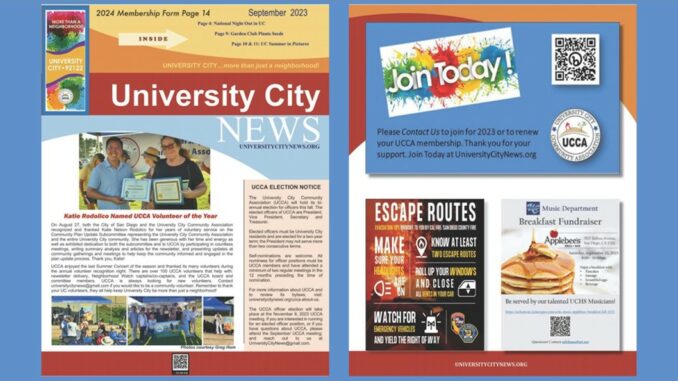 September 2023 University City News - Covers