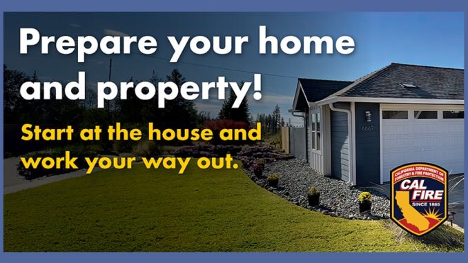 Cal Fire - Prepare Your Home and Property - Start at the House